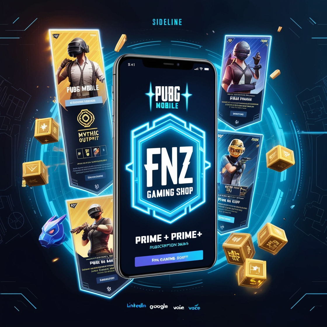 Pubg Mobile Prime and prime plus subscription monthly Only UID need